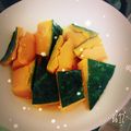 おすー♡'s cooksnap of when they made レンジで時短♪かぼちゃの煮物.