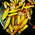 500k's cooksnap of when they made 千切りかぼちゃ☆ソテー.