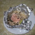 ハルハルヨ's cooksnap of when they made 鮭のホイル焼.