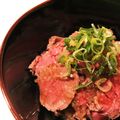 ＊|eriko|＊'s cooksnap of when they made 贅沢〜〜簡単5分ローストビーフ丼♡.