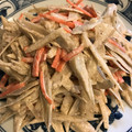 毎日ゆうぞう's cooksnap of when they made あっさり　ごぼうとほたてのサラダ.