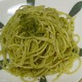にじ色☆'s cooksnap of when they made バジルペースト・本当のジェノべーゼ♪.