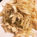 ＊にょにょん＊'s cooksnap of when they made 簡単！もやしとササミのポン和え.