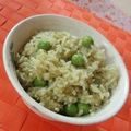ゆみぴよん's cooksnap of when they made グリーンピースの抹茶グリーンご飯.