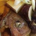生麦生米生卵's cooksnap of when they made ☆鯛☆鯛あらのお鍋.