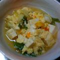 ｑｕｉｙｏｃｏ's cooksnap of when they made ピリ辛豆腐の卵とじ.