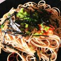自然素材's cooksnap of when they made 納豆とたらこのパスタ.
