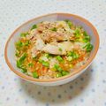 まあまま☆0403's cooksnap of when they made ネギだく☆ほぐし鯵のねこまんま！.
