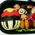 ちゃんみまま's cooksnap of when they made 幼稚園キャラ弁☆ジュウオウゴリラ.