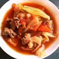 ふか谷's cooksnap of when they made 牛肉と野菜たっぷりトマトスープ～ダシダ.