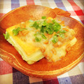 komugiko4's cooksnap of when they made 揚げ餅のみぞれ納豆添え.