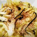 §カオリ§'s cooksnap of when they made 居酒屋の！簡単☆キャベツと塩昆布のサラダ.
