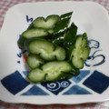 ぶぅねぇ's cooksnap of when they made 我が家の☆甘め『きゅうりのからし漬け』.