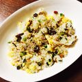かまめ♪'s cooksnap of when they made にしん　DE　チャーハン.