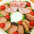 クックU4GO30☆'s cooksnap of when they made 超〜簡単!!リースサラダ♪.