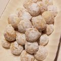 P&norisuke's cooksnap of when they made フープロで簡単スノーボールクッキー.