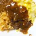 るりかわ's cooksnap of when they made ☆ふわふわ卵とろ～りチーズのオムカレー☆.