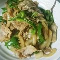 ぴよぴよlion's cooksnap of when they made 豚肉とブロッコリーのヨシダソース炒め.
