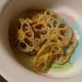 万華月's cooksnap of when they made レンコンとさつまいものパリパリ.