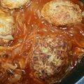 ☆なべすけ☆'s cooksnap of when they made 簡単ソースde☆煮込みハンバーグ.