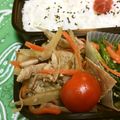 毎日楽しい's cooksnap of when they made 豚肉で簡単！ご飯にあう甘辛味の肉ごぼう♥.