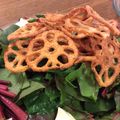 lisa_mimi's cooksnap of when they made サラダほうれん草とれんこんのサラダ.