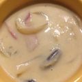 クマ好きクマ子's cooksnap of when they made マッシュルームとベーコンのクリームスープ.