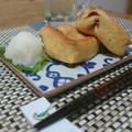 ダイナマイト漆黒's cooksnap of when they made 納豆入りの油揚げ焼き　大根おろしで♬.