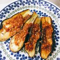 momo237's cooksnap of when they made ピリ辛スタミナ味噌の田楽風■焼きなす.