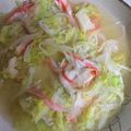 クックQNOM99☆'s cooksnap of when they made ダシダで簡単。白菜カニカマえのきスープ.