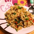 ganz12's cooksnap of when they made 簡単！ささっとできるパラパラ納豆炒飯♪.