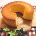 亜久亜's cooksnap of when they made 野菜ジュースでシフォンケーキ.