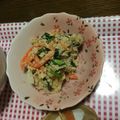 ★ほのどんママ★'s cooksnap of when they made ニラ＆サバ缶で簡単中華風おから♪.