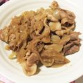 ちゃちゃきゆき's cooksnap of when they made 調味料は最小限に！やわらか豚こま生姜焼き.