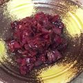 カルチョーフィ's cooksnap of when they made 紫キャベツ赤ワイン煮込み.