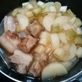 ちゃみ's cooksnap of when they made 豚バラブロックと大根の甘醤油煮.