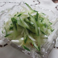miyuki12's cooksnap of when they made きゅうりと大根の生姜和え.