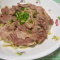 umeきち's cooksnap of when they made レンチン☆豚もやし.