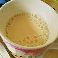 ユーロン's cooksnap of when they made 毎日の豆乳チャイ❁.