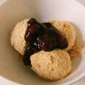 2人の陽ママ's cooksnap of when they made ご飯と米粉で簡単、きな粉のおはぎ.