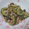 みえもん's cooksnap of when they made 簡単！！ゴーヤと豚肉のみそ炒め.
