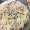 ALOHAnon's cooksnap of when they made 鮭とわかめの炊き込み御飯.