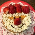 ラビットmoon's cooksnap of when they made * サンタさんの ★クリスマスケーキ♪.