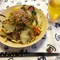 おさぴょ's cooksnap of when they made 具沢山！大人の簡単めんつゆ焼きうどん.