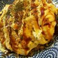 m,hana＊'s cooksnap of when they made 余った焼そばの粉でお好みﾗｲｽ.