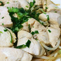 まめももちゃん's cooksnap of when they made 簡単！鶏むね肉と もやしのレンジ蒸し！！.