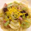 2michi's cooksnap of when they made 柚子香る♬白菜とベーコンのあんかけパスタ.