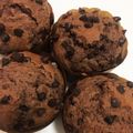 ♡mio1216♡'s cooksnap of when they made HMで簡単♡チョコチップ♪ココアマフィン.