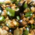 ☆くらら☆'s cooksnap of when they made ナス肉ピーマン飯.