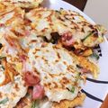 てれてれーる's cooksnap of when they made もっちもち♡ベーコンニラチーズ大根餅☆.